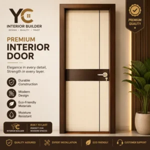 Premium WPC ECO Flash Door [ With Frame ]