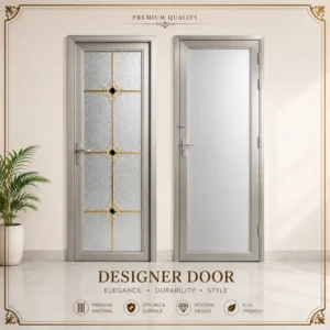 Premium Frosted Glass Designer Door