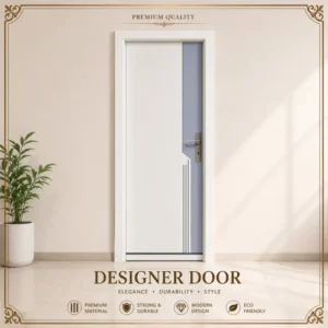 Premium White Contemporary Designer Door